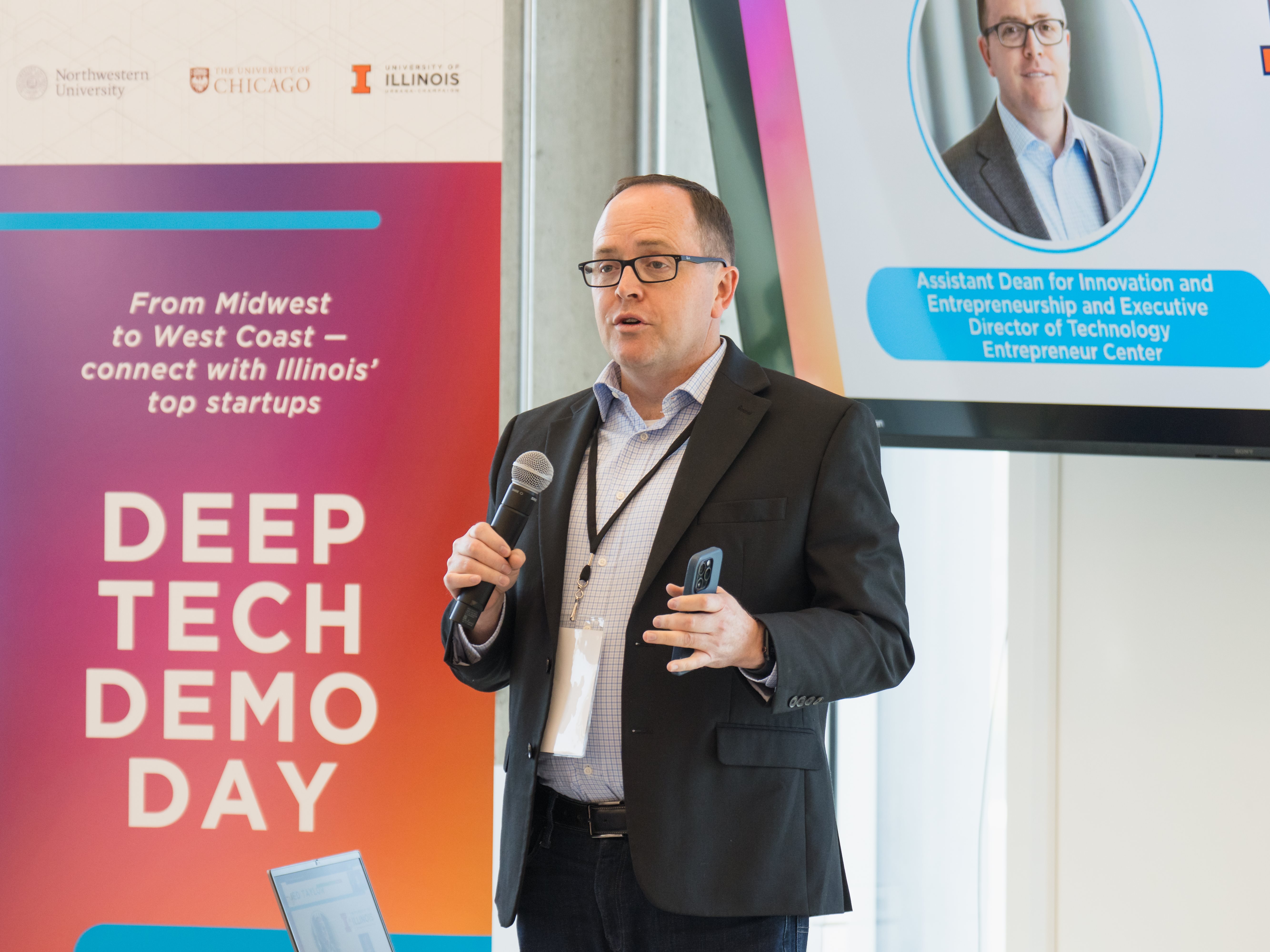 <span xml:lang="EN-US" data-contrast="auto">Jed Taylor, Assistant Dean for Innovation and Entrepreneurship, Grainger Engineering.</span>