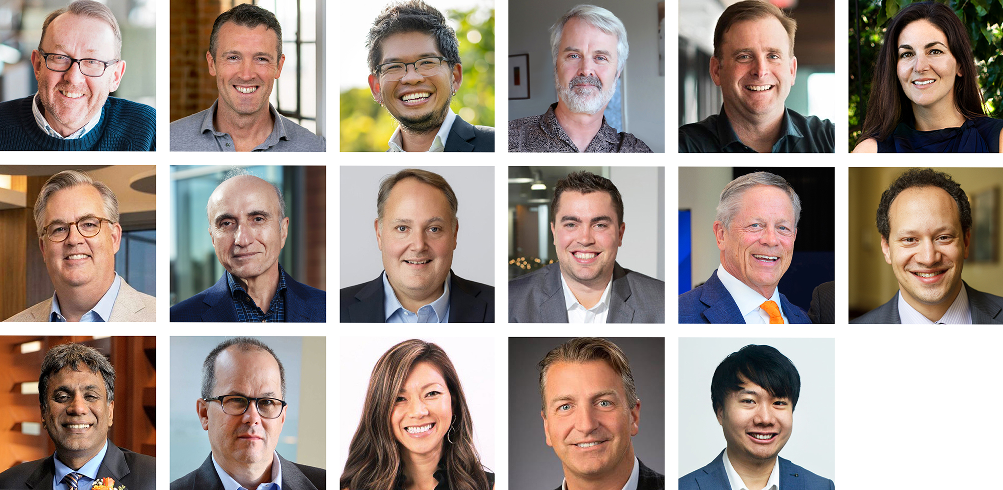 Group of profile photos of the board of advisors