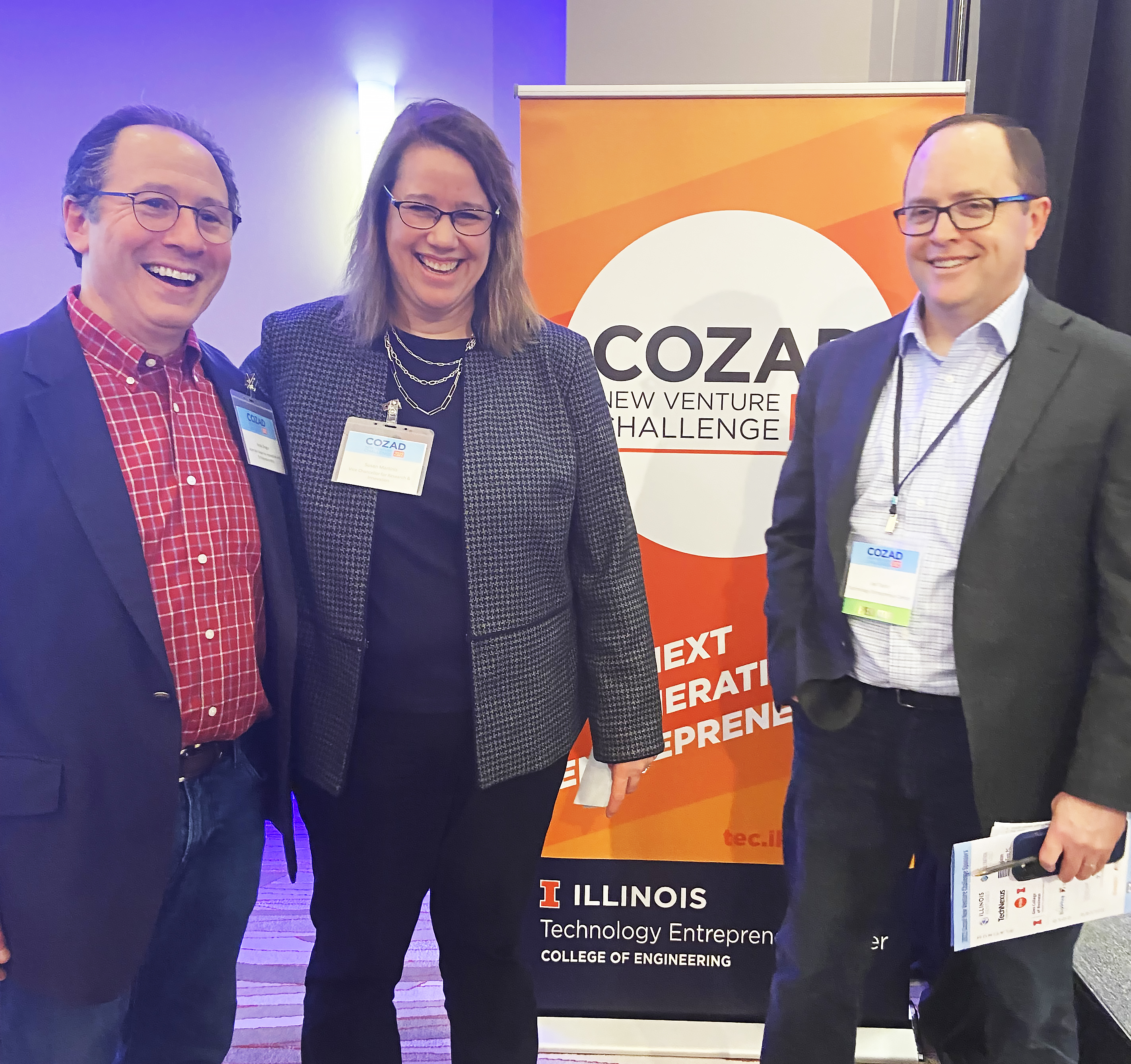 From L-R: Andrew Singer, Associate Dean for Innovation and Entrepreneurship, Susan Martinis, Vice Chancellor for Research &amp;amp;amp;amp;amp;amp;amp;amp;amp;amp;amp;amp; Innovation, and Jed Taylor, Executive Director of TEC.&amp;amp;amp;amp;amp;amp;amp;amp;amp;amp;amp;nbsp;